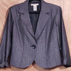 Grey Glitter Jacket